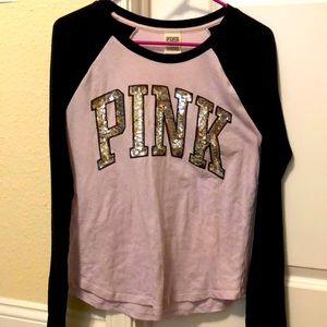 Pink Victoria’s Secret Tee